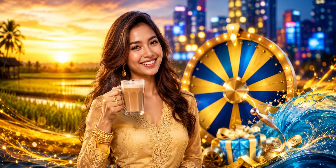 Meja Roulette bergaya Melayu di platform 1030 dengan suasana kasino moden